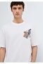 M0613390 Printed T-Shirt Men's T-Shirt White - 2