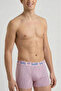 Cotton Lycra Flexible Fabric Printed Colorful Patterned Set of 3 Men's Boxers - 4