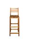 Bar Chairs 2 pcs Solid Acacia Wood - 2