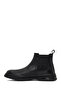 Men's Black Leather Chelsea Boots 25Wfd702018 - 3