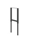 Adjustable Work Bench Frames 2 pcs Metal 55x(69-95.5) cm Black - 4