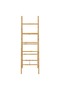 Double Towel Ladder with 5 Rungs Bamboo 50x160 cm - 4