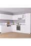 Hanging Glass Cabinet Lyon White 60x31x60 cm Engineered Wood - 2
