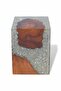 Stool Solid Teak Wood and Resin - 8