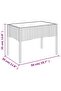 4 Piece Garden Lounge Set with Cushions Black Poly Rattan - 3