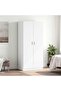 Wardrobe White 80x52x180 cm Engineered Wood