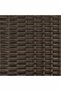 Stackable Outdoor Chairs 2 pcs Poly Rattan Brown - 8