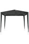Professional Party Tent 2.5x2.5 m Anthracite 90 g/m² - 2