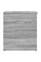 Storage Chest Grey Sonoma 84x42x46 cm Engineered Wood - 4