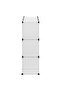 Storage Cube Organiser with 9 Cubes and Doors Transparent PP - 5