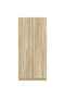 Wardrobe Sonoma Oak 90x52x200 cm Engineered Wood - 4