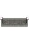 Garden Bed Grey 200x60 cm Poly Rattan - 8