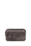 Men's Gray Leather Mini Handbag 25Sbd3534Cr - 4