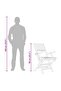 Folding Garden Chairs 2 pcs 55x61x90 cm Solid Wood Teak - 7