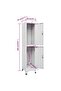 Locker Cabinet with 2 Compartments 38x45x180 cm - 3