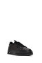 Men's Black Lace-Up Thick Sole Sports Shoes, Genuine Leather Sneaker 25Wfd611518 - 6
