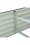 Garden Raised Bed 400x80x44 cm Galvanised Steel Grey - 6
