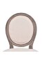 Dining Chairs 6 pcs Cream Fabric - 5