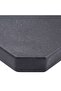 Umbrella Weight Plate Black Granite Square 25 kg - 7