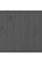 Bed Frame without Mattress Solid Wood Pine 160x200cm Grey - 6