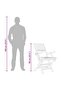 Folding Garden Chairs 6 pcs 55x61x90 cm Solid Wood Teak - 4