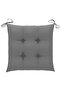 Stacking Garden Chairs with Cushions 6 pcs Solid Teak Wood - 8