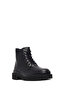 Men's Black Lace-Up Zippered Leather Casual Boots 25Wfd601918 - 8