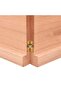 Wall Shelf Light Brown 140x50x(2-4) cm Treated Solid Wood Oak - 7