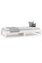 Pull-out Day Bed without Mattress White 2x(90x200) cm - 4