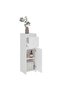 Bathroom Cabinet White 30x30x95 cm Engineered Wood - 4