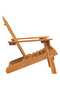 Garden Adirondack Chair Solid Acacia Wood - 4
