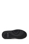 Men's Black Lace-Up Thick Sole Sports Shoes, Genuine Leather Sneaker 25Wfd611518 - 4