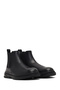 Men's Black Leather Chelsea Boots 25Wfd702018 - 2