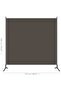 1-Panel Room Divider Anthracite 175x180 cm - 3
