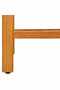 Shoe Rack with 4 Shelves 50x27x80 cm Solid Oak Wood - 5