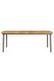 9 Piece Garden Dining Set Poly Rattan Brown - 7