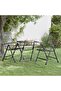 Garden Table 60x60x72 cm Expanded Metal Mesh Anthracite