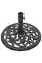 Umbrella Base Bronze 12 kg 48 cm Cast Iron - 4