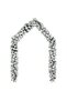 Christmas Garland with Flocked Snow Green 5 m PVC - 2
