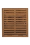 Folding Sun Lounger Solid Acacia Wood - 7