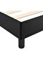 Bed Frame without Mattress Black 180x200 cm Super King Faux Leather - 6