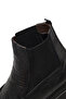 Men's Black Leather Chelsea Boots 25Wfd6709Ft - 7