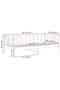 Day Bed without Mattress White Solid Wood Pine 90x200cm - 3