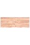 Wall Shelf Light Brown 140x50x(2-4) cm Treated Solid Wood Oak - 2