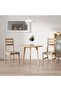 Dining Chairs 2 pcs Solid Acacia Wood