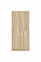 Wardrobe Sonoma Oak 80x52x180 cm Engineered Wood - 4