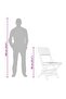 Folding Garden Chairs 6 pcs 47x61x90 cm Solid Wood Teak - 4
