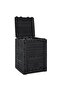 Garden Composter Black 280 L Polypropylene - 4