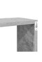 Wall Cube Shelf 2 pcs Concrete Grey 60x15x23 cm Engineered Wood - 7