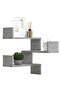 Wall Corner Shelves 2 pcs Grey Sonoma 40x40x50 cm Engineered Wood - 6